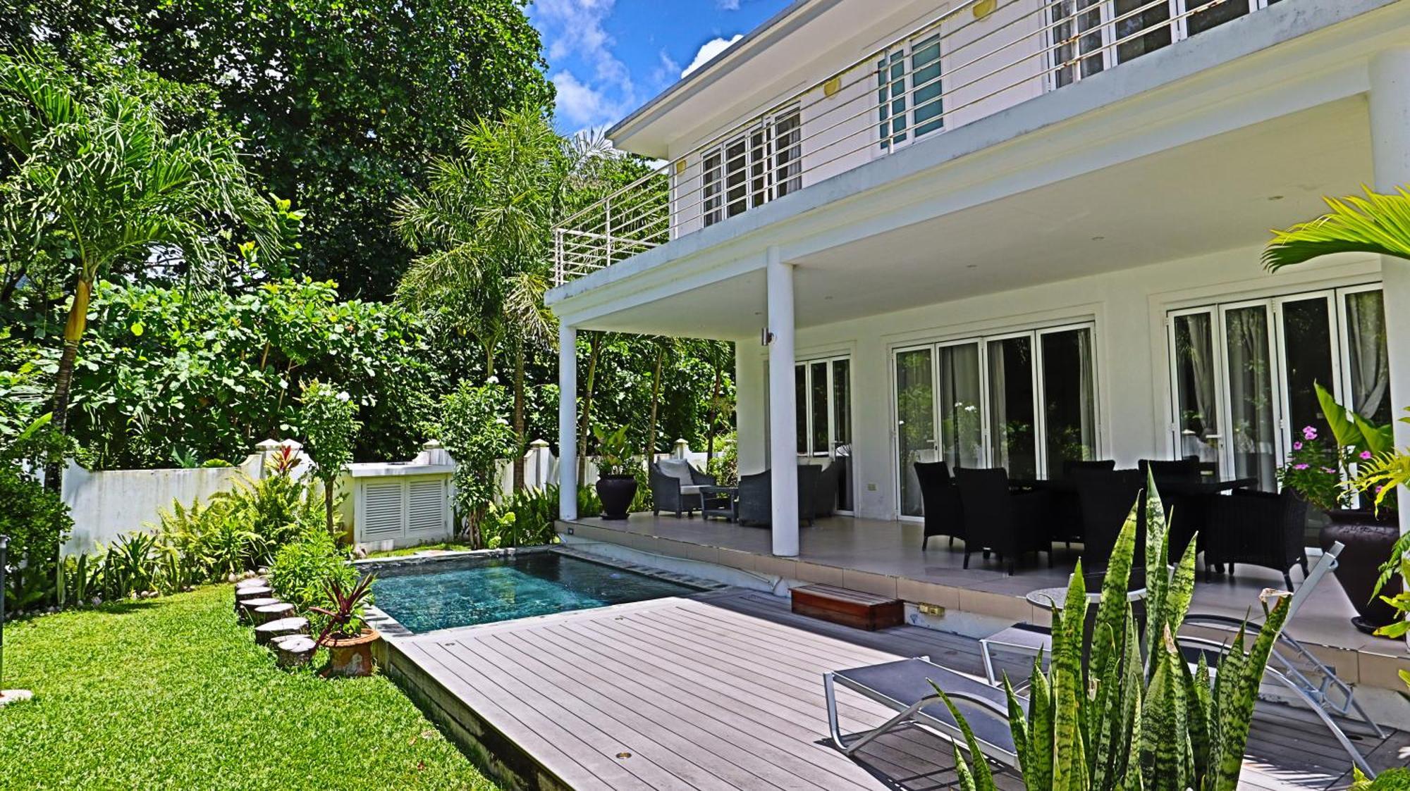 Villa Blanc - Chateau Elysium Beau Vallon  Exterior foto